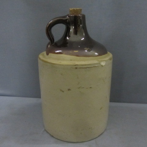 lot 44 image: Stoneware Whiskey Jug