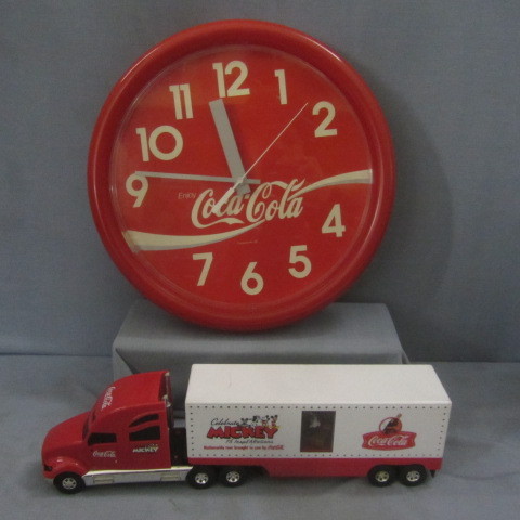 lot 79 image: Coca-Cola Truck, Clock
