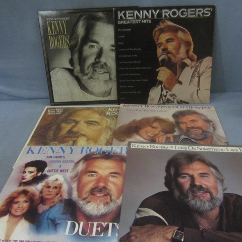lot 87 image: Kenny Rogers Albums