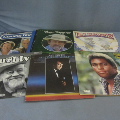 lot 93 image: Country Albums - R Whittaker, Charlie Pride