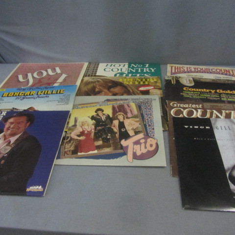 lot 95 image: Country Albums - Vince Gill, Dolly Parton