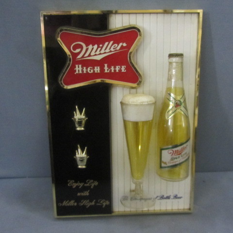 lot 104 image: MHL Beer Advertising Sign