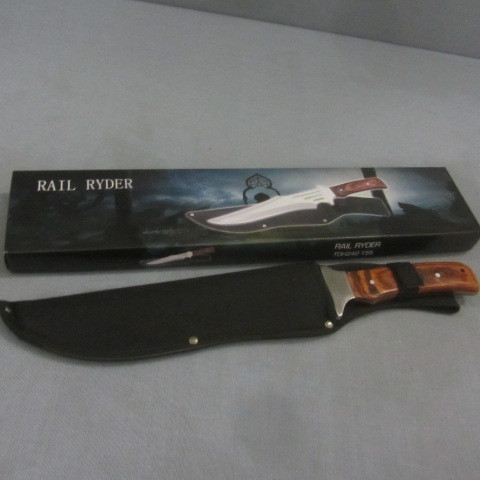 lot 118 image: Rail Ryder Bowie Knife