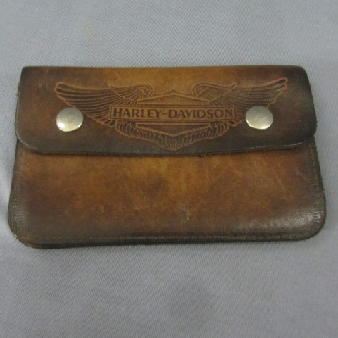 lot 139 image: Harley Leather Biker Wallet