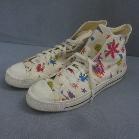 lot 183 image: Hi-Top Canvas Sneakers