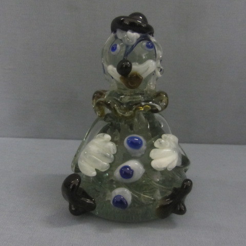 lot 187 image: Murano Style Glass Clown