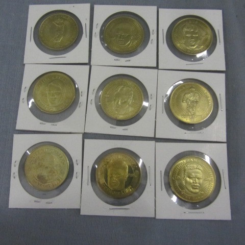 lot 202 image: Pinnacle Football Coins