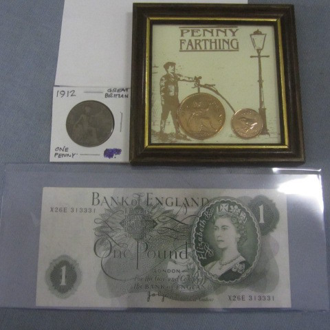 lot 204 image: Great Britain Farthings