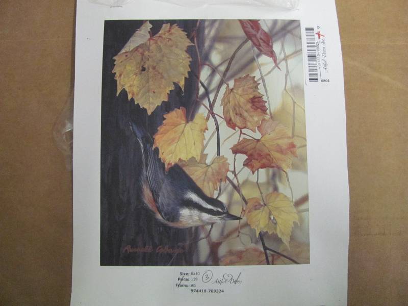 lot 81 image: Wildlife Artwork