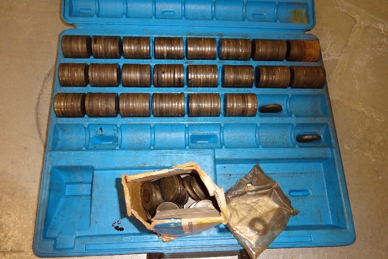 Fiat valve adjustment shim kit