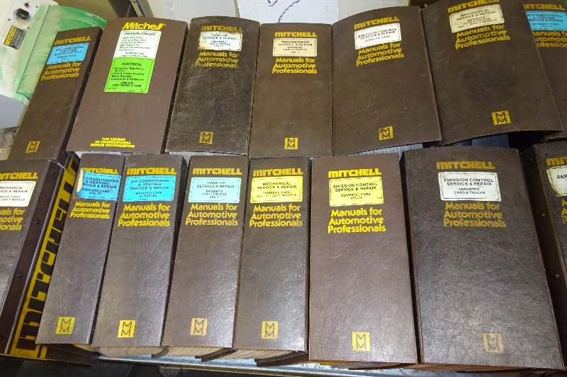 Set of Mitchell Service Books