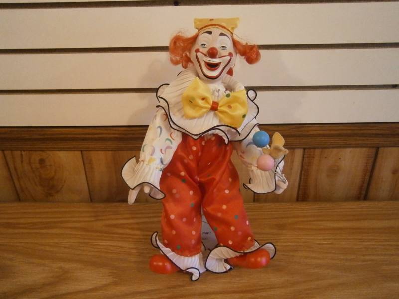 heritage dolls clown