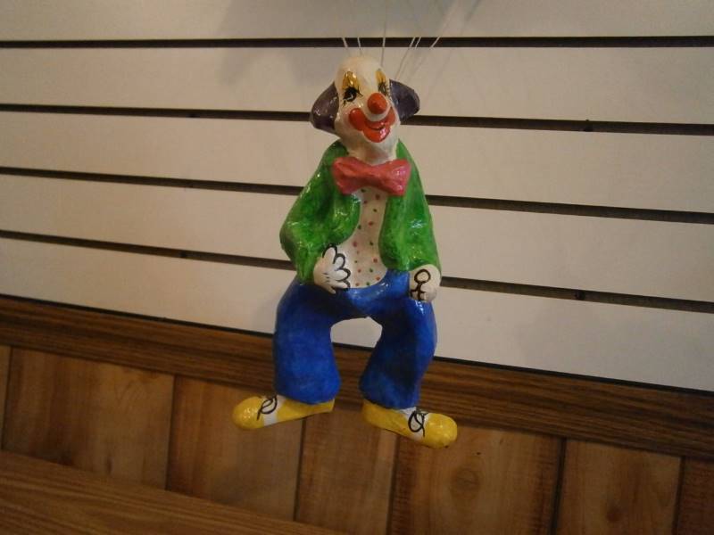 Paper Mache Clown