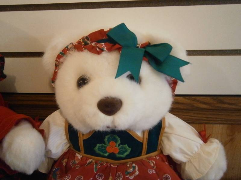 2 Holiday Teddy Bears