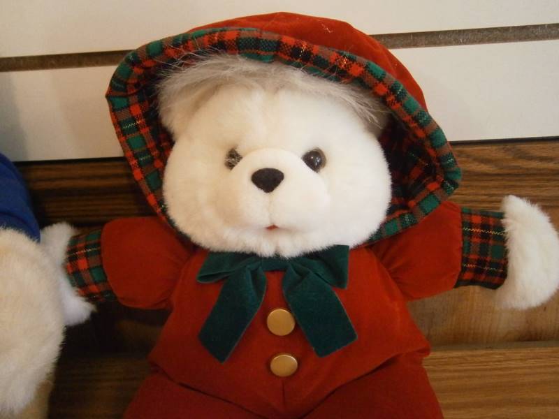 2 Holiday Teddy Bears