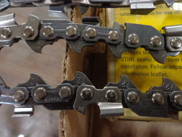 lot 61 image: Chainsaw Chains