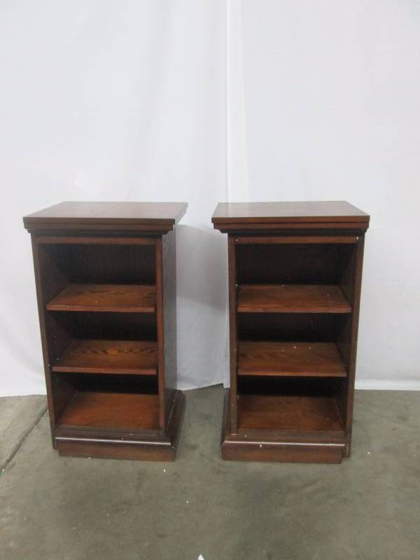 lot 10 image: Lifesmart Side Shelves for Media Mantel