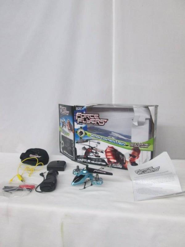 lot 12 image: Force Flyers Motion-Controlled Helicopter