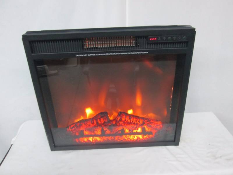 lot 6 image: Electric Fireplace Heater Insert