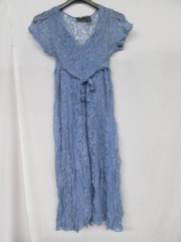 lot 49 image: Lola P Womens Crinkle Lace Dress