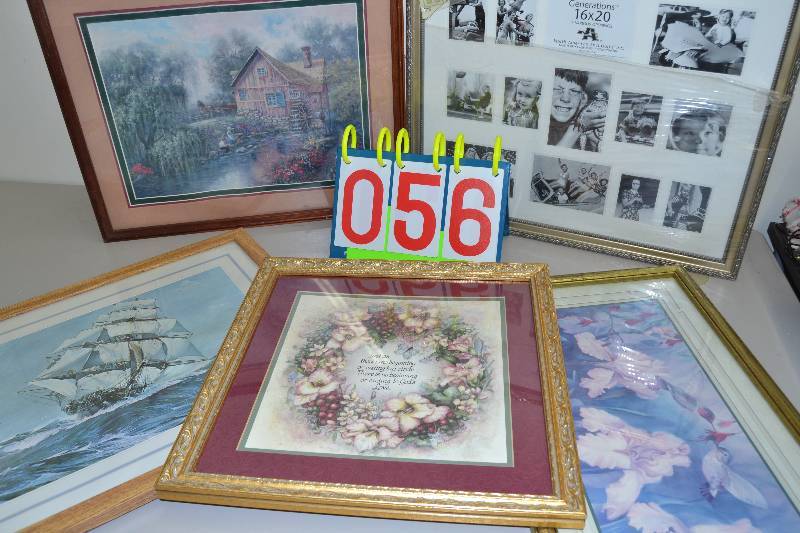 lot 56 image: Framed Print