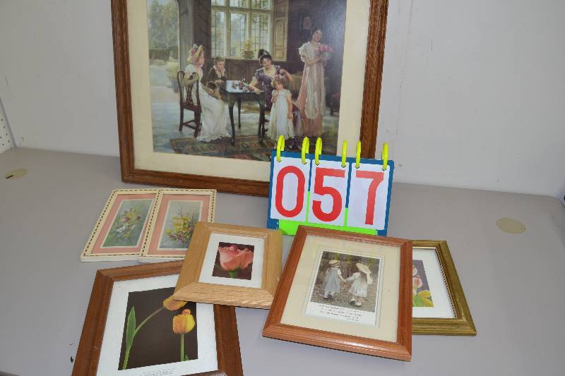 lot 57 image: Framed Print