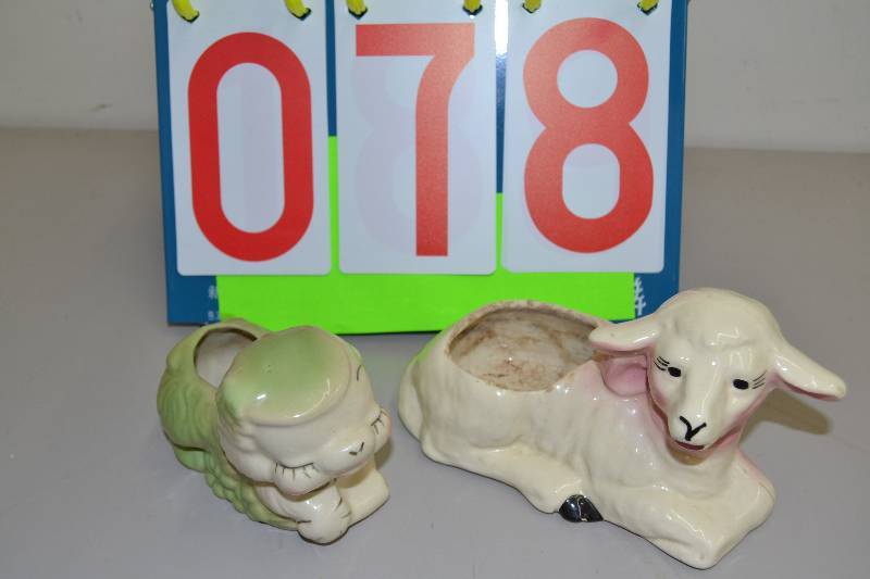 lot 78 image: Vintage planters