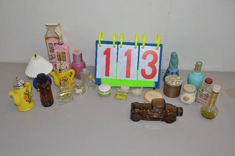 lot 113 image: Perfume Bottles