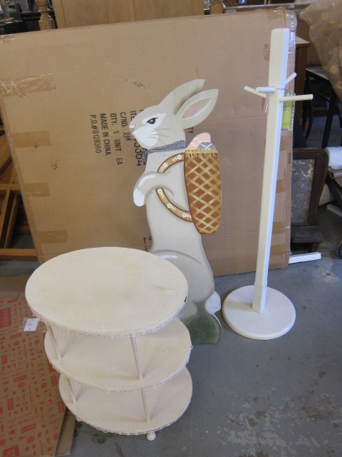 Coat Rack and Table