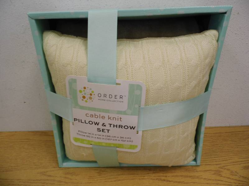 New Order Pillow & Throw Set