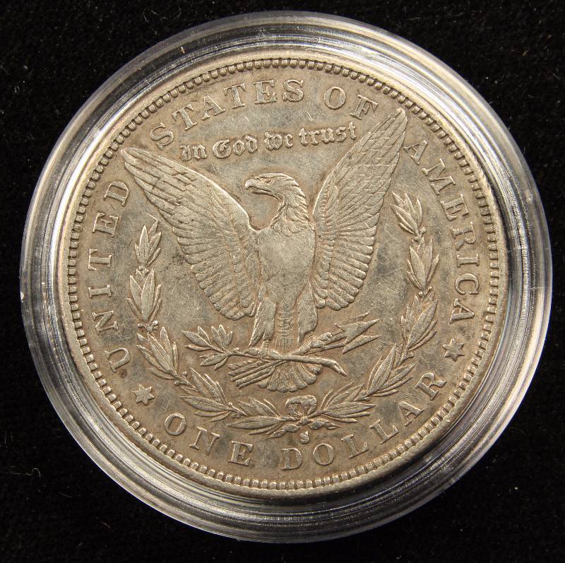 1883 S MORGAN SILVER DOLLAR BETTER DATE IN AIRTITE