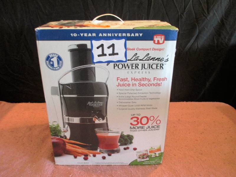 lot 11 image: Jack LaLanne Power Juicer Express