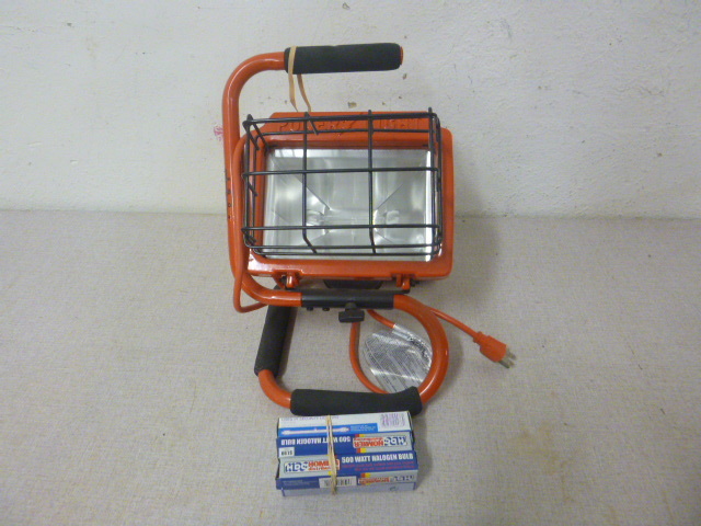 lot 8 image: Power Light Halogen Light