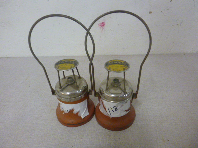 lot 43 image: 2 Burgess Utility Lanterns