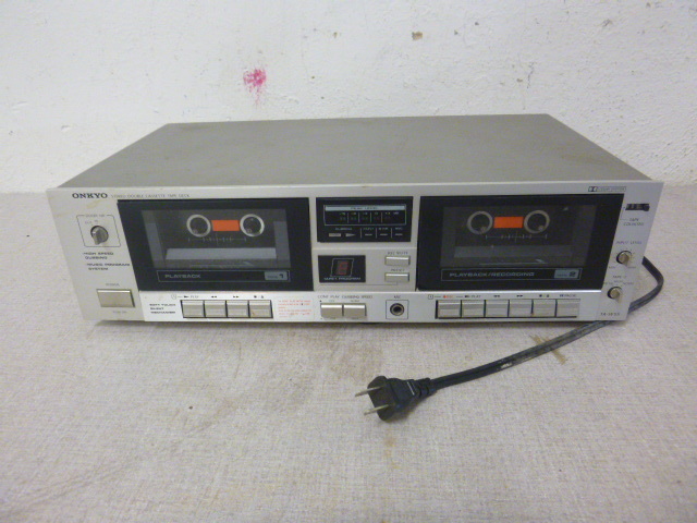 lot 135 image: Onkyo Dual Cassette Player