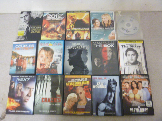 lot 162 image: 15 DVD Movies
