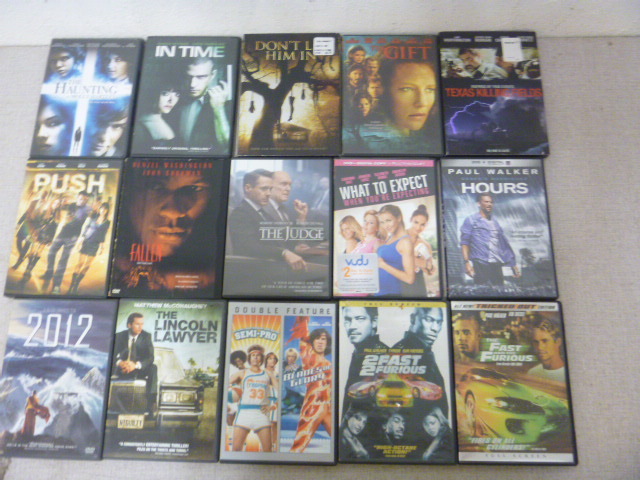 lot 163 image: 15 DVD Movies