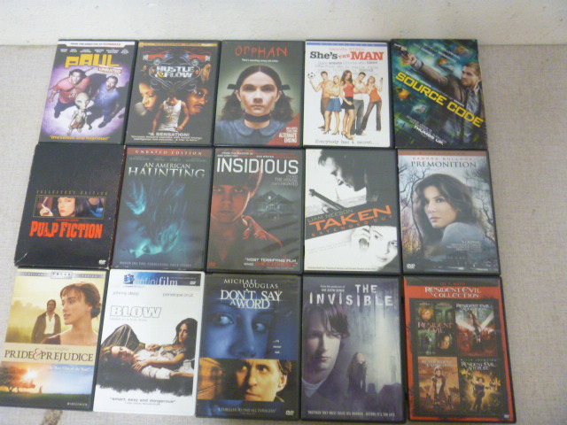lot 165 image: 15 DVD Movies