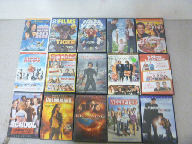 lot 168 image: 15 DVD Movies