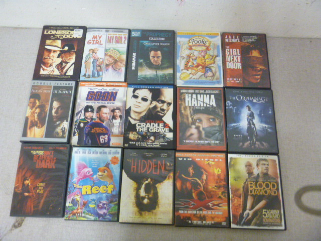 lot 169 image: 15 DVD Movies