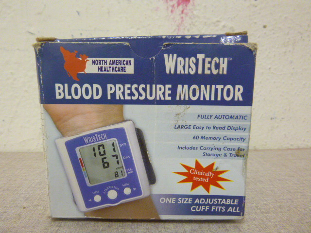 lot 174 image: Wristech Blood Pressure Monitor