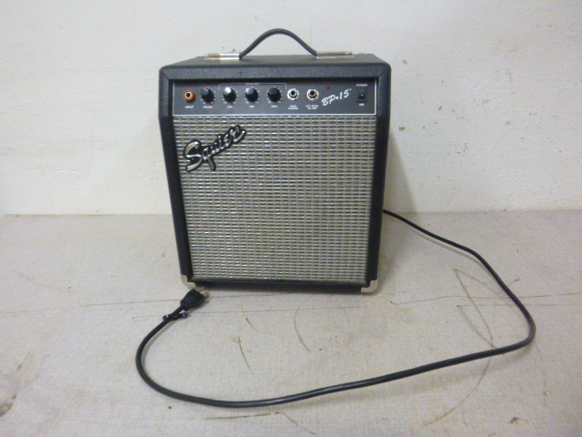 lot 2 image: Squire BP-15 Amp