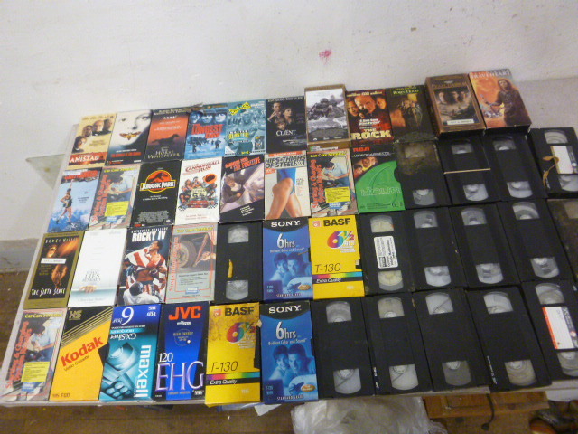 lot 250 image: Miscellaneous VHS Movies.