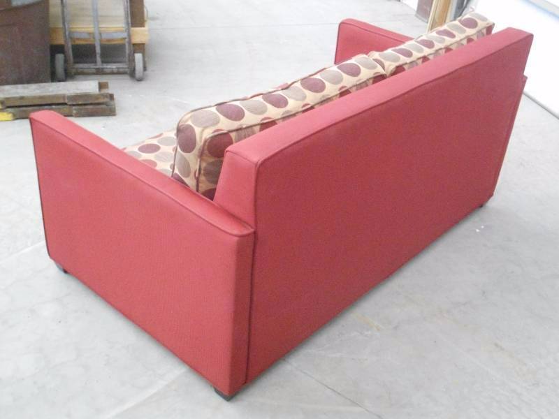 (1) 2-Seater Fabic Sleeper Sofa, Pu...