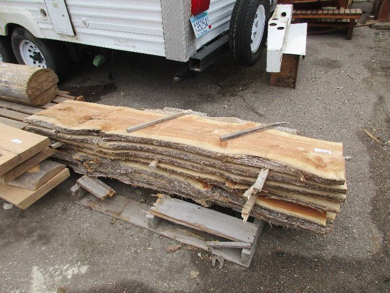 Rough sawn timber pieces