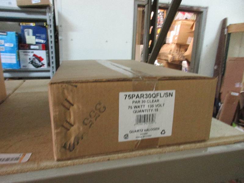 Case of New Light bulbs