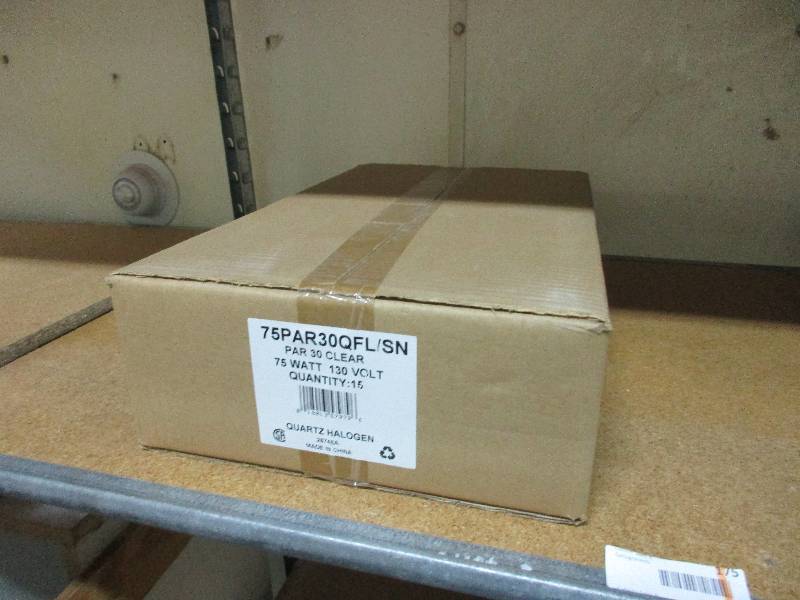 Case of New Light bulbs