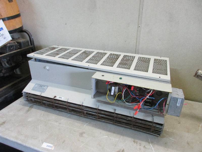 Air curtain heater