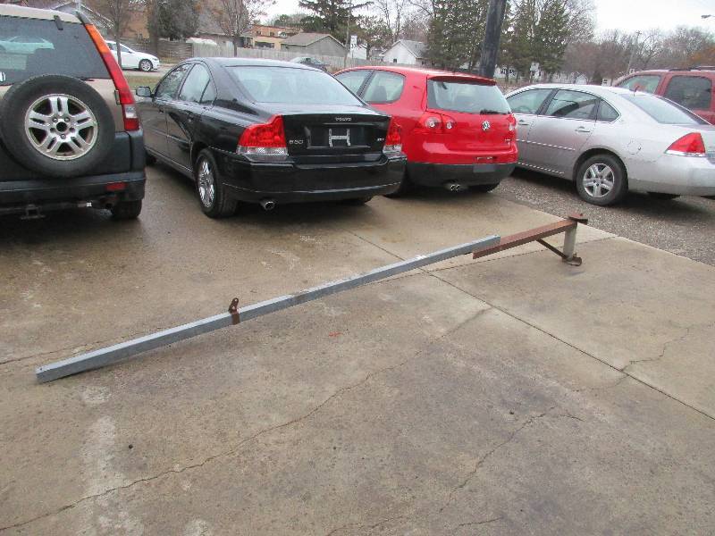 Jib crane arm