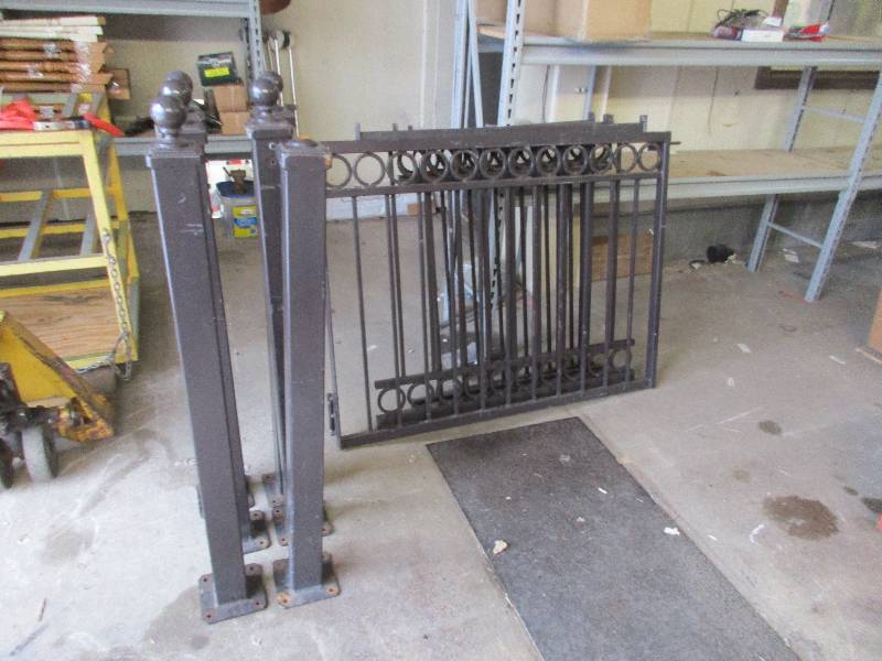 Steel fence
